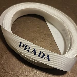 Authentic PRADA Satin Ribbon 12 Ft.